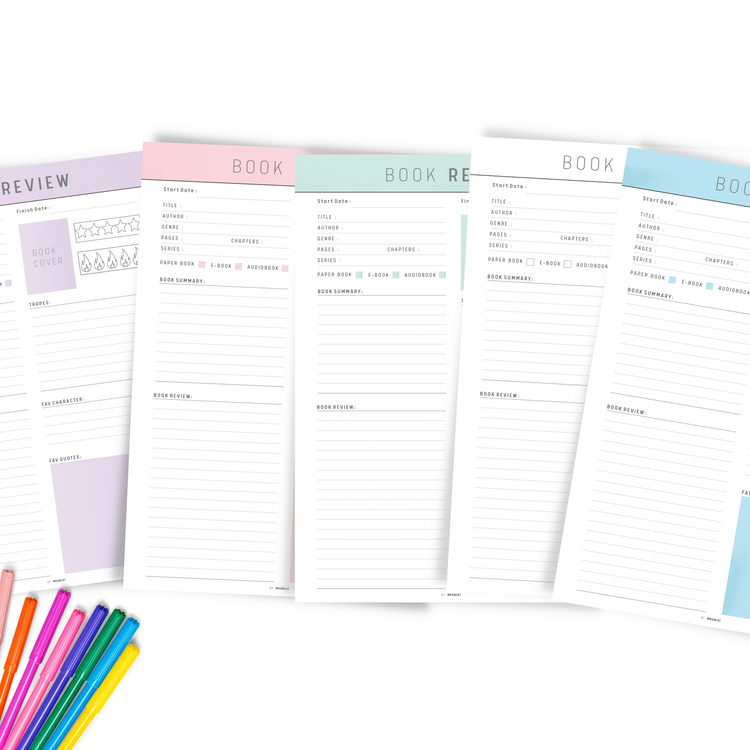 Colorful Planners Collection - mrsneat