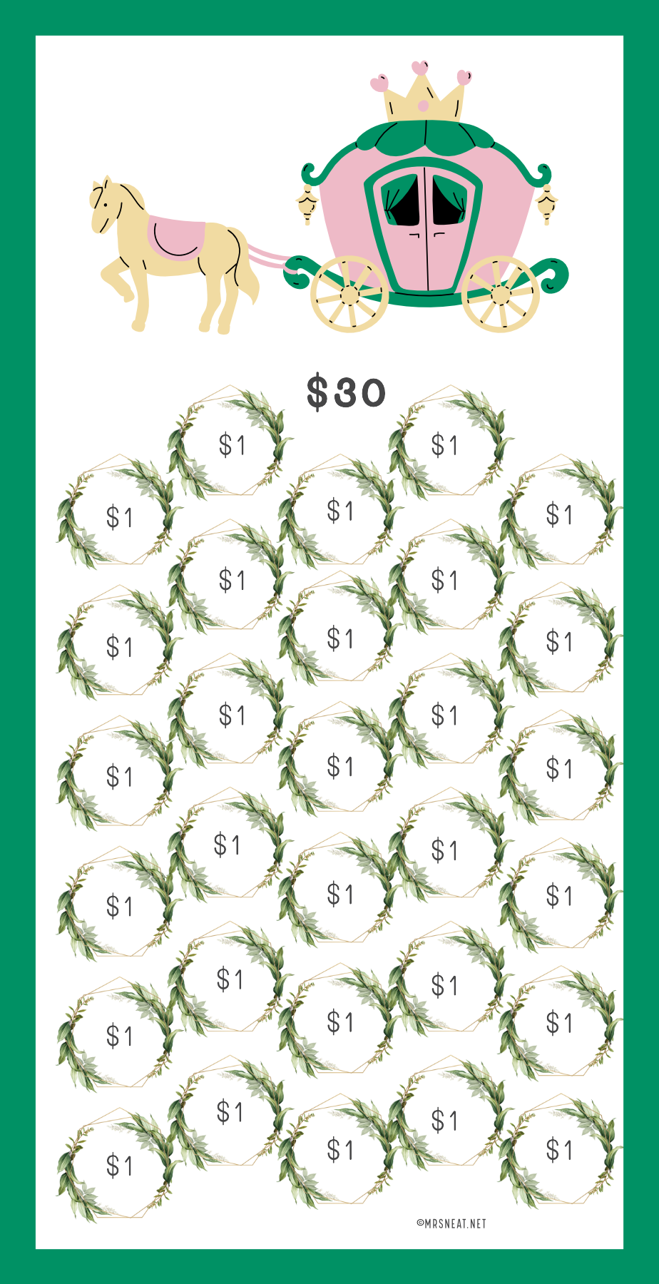12 Mini Savings Challenge that includes 12 unique challenges to help you save money and reach your financial goals.