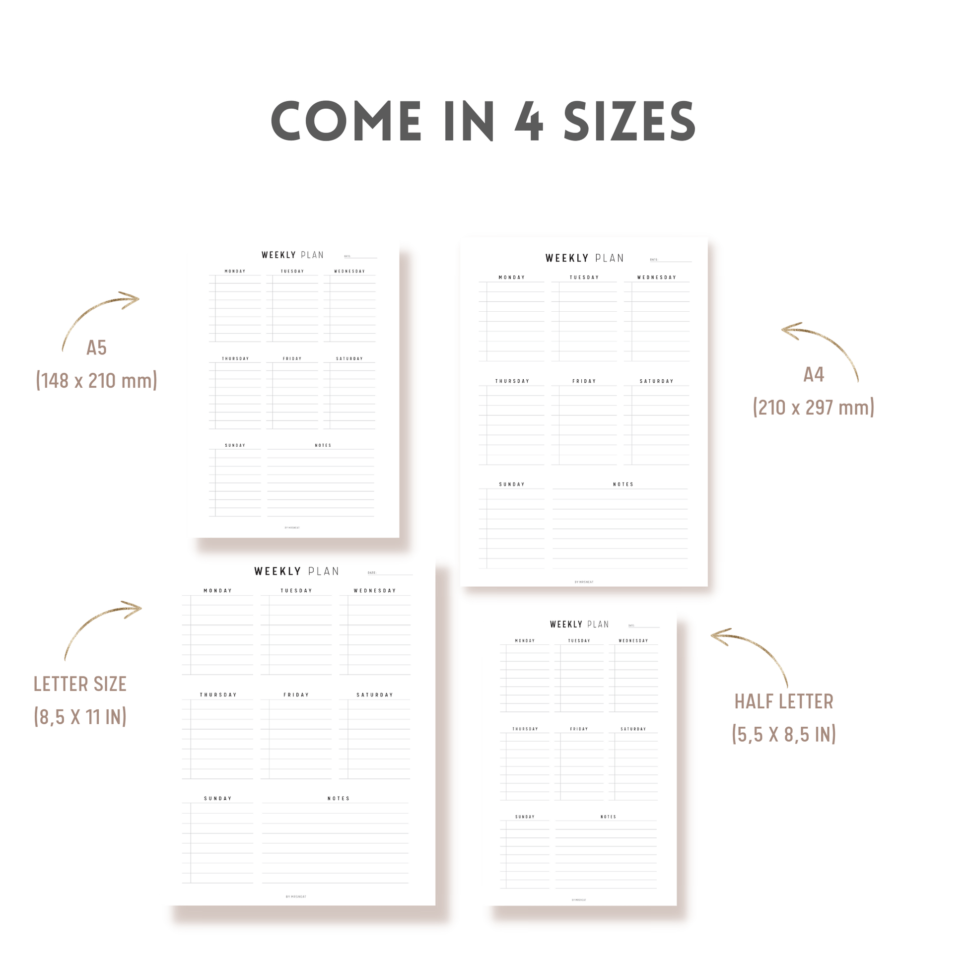 Weekly Planner Printable