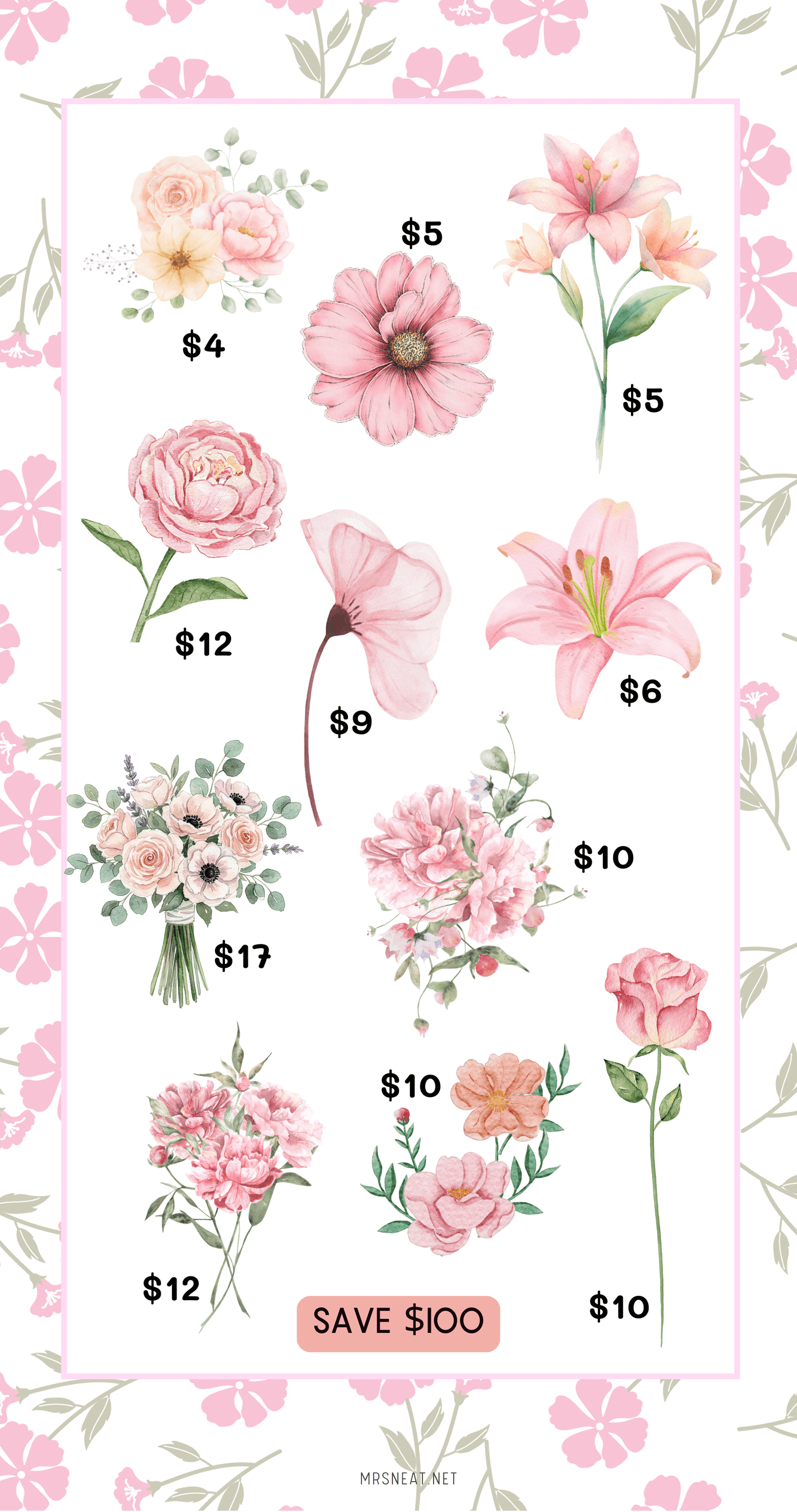 Plant Savings Challenge, A6, Printable, Colorful, Cute, 5 Challenges, 1 cover, Plant Themed, Total Save 500, Budget Tracker, Savings Tracker, Cash Stuffing, Tiny Mini Savings Challenge, Kawaii Savings Challenge, Low Income Savings Challenge, Low income budget tracker, Printable, Digital Download, 4 versions, EURO USD POUND BLANK