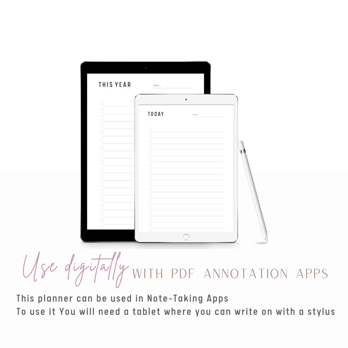 Digital To Do List Planner