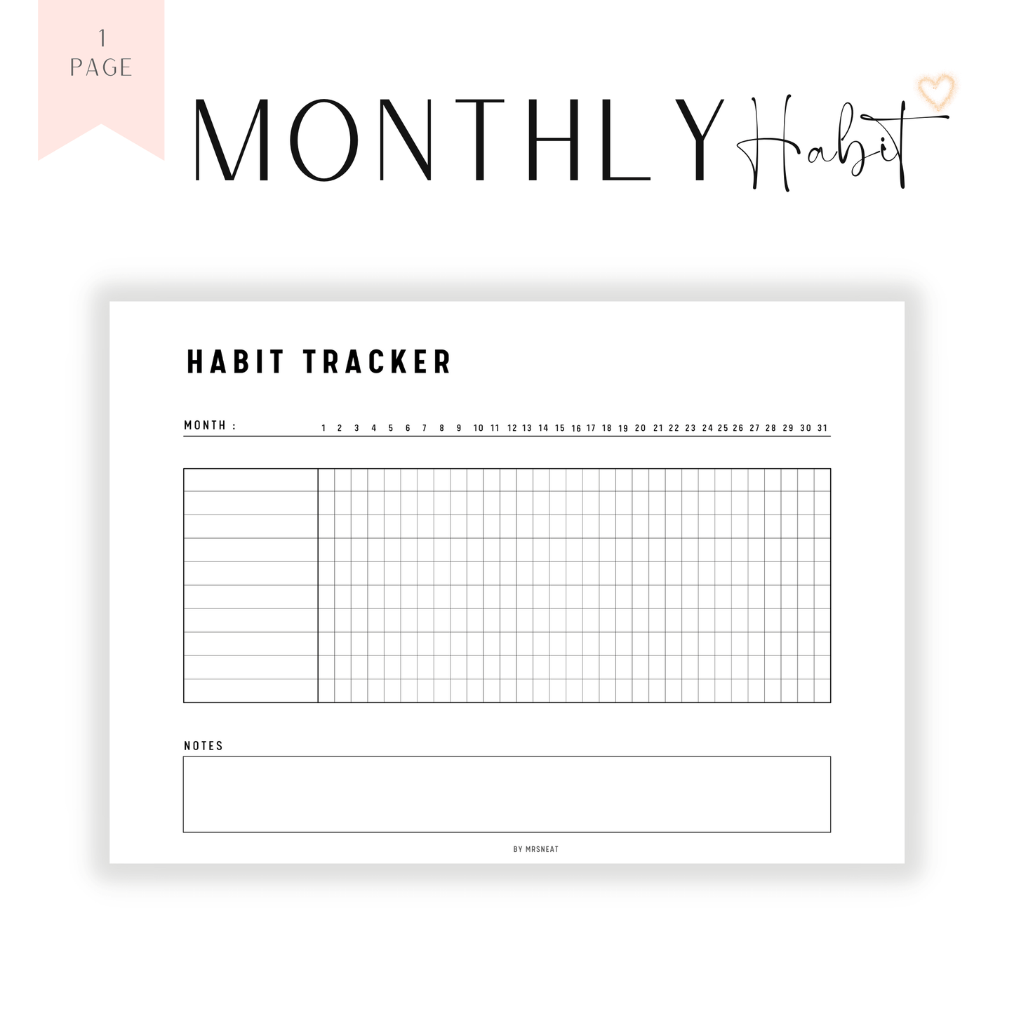 Ultimate Habit Tracker Bundle