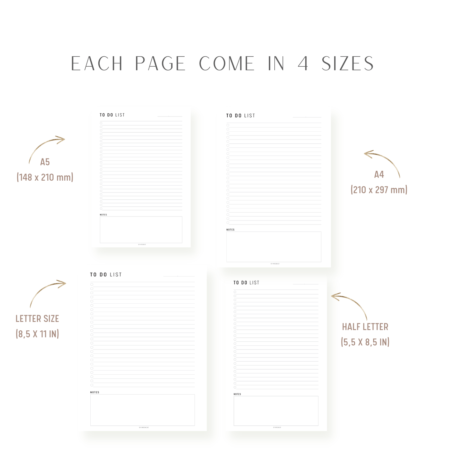 Simple To Do List Planner Printable