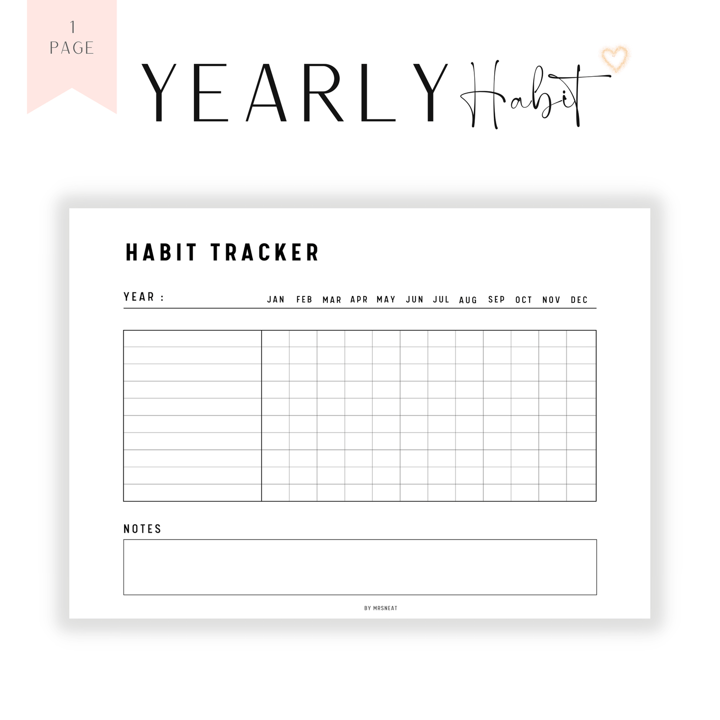Ultimate Habit Tracker Bundle