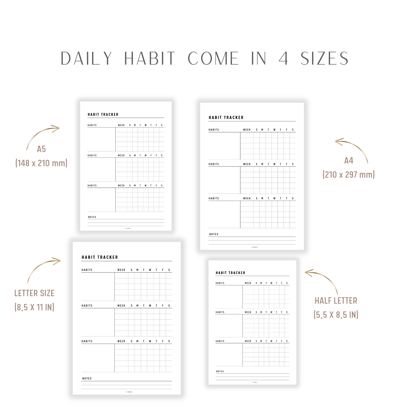 Ultimate Habit Tracker Bundle