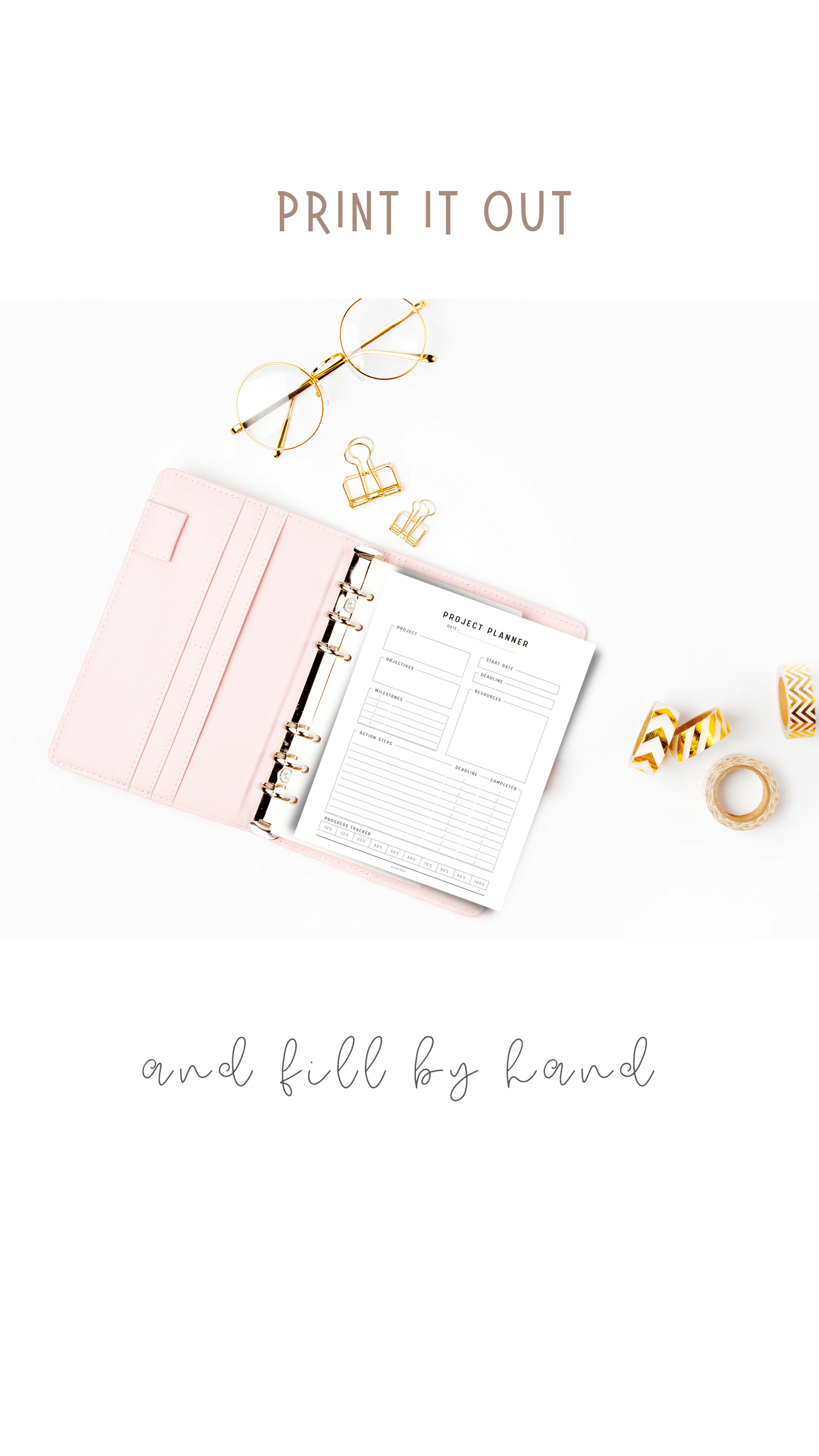 Project Planner Printable
