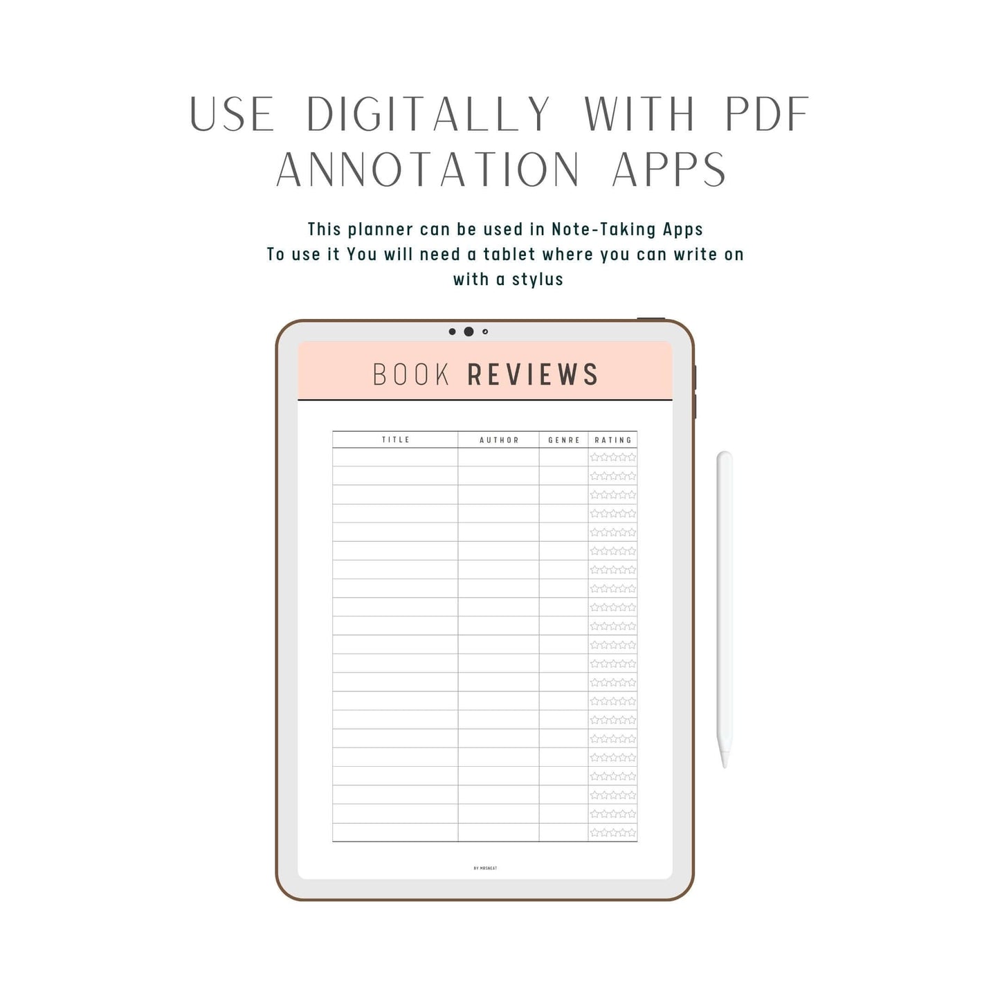 Book Review Template
