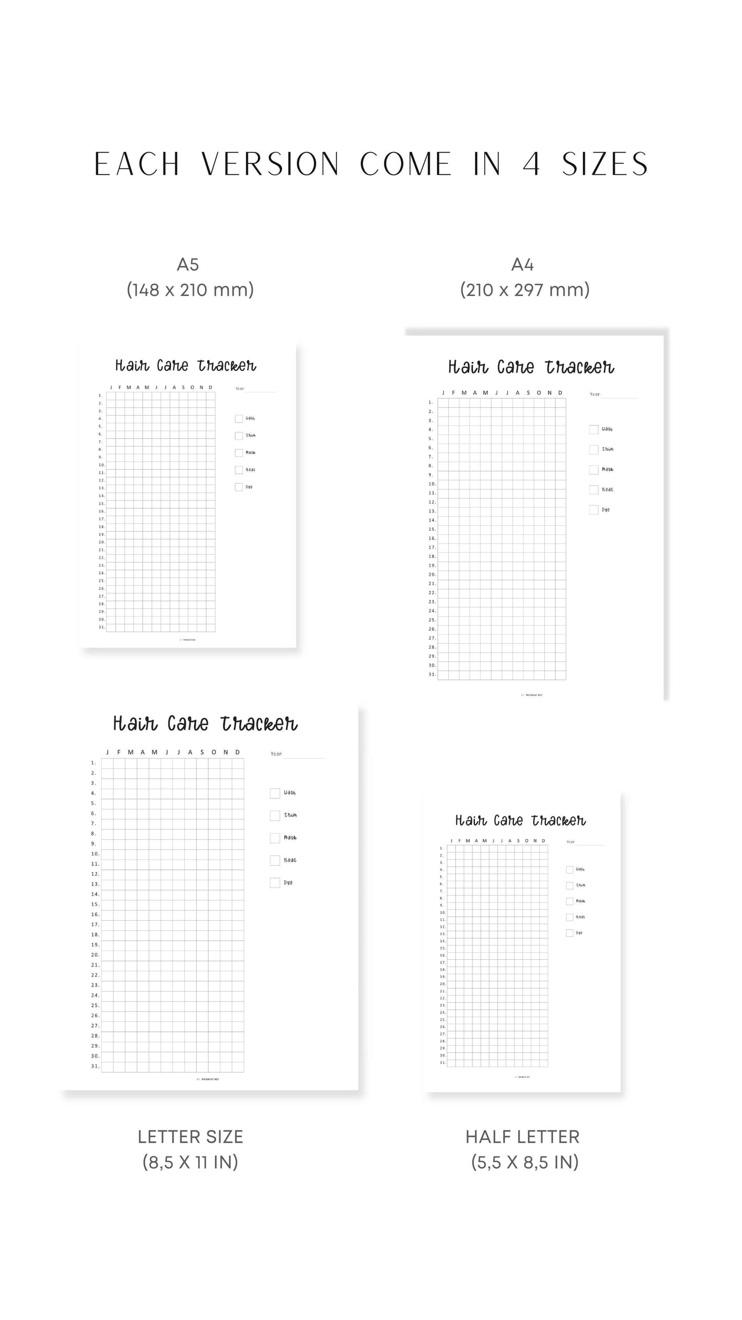 Hair Care Tracker - M350