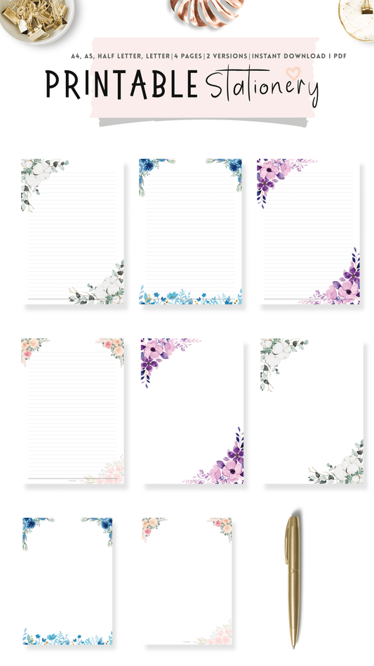 Printable Stationery