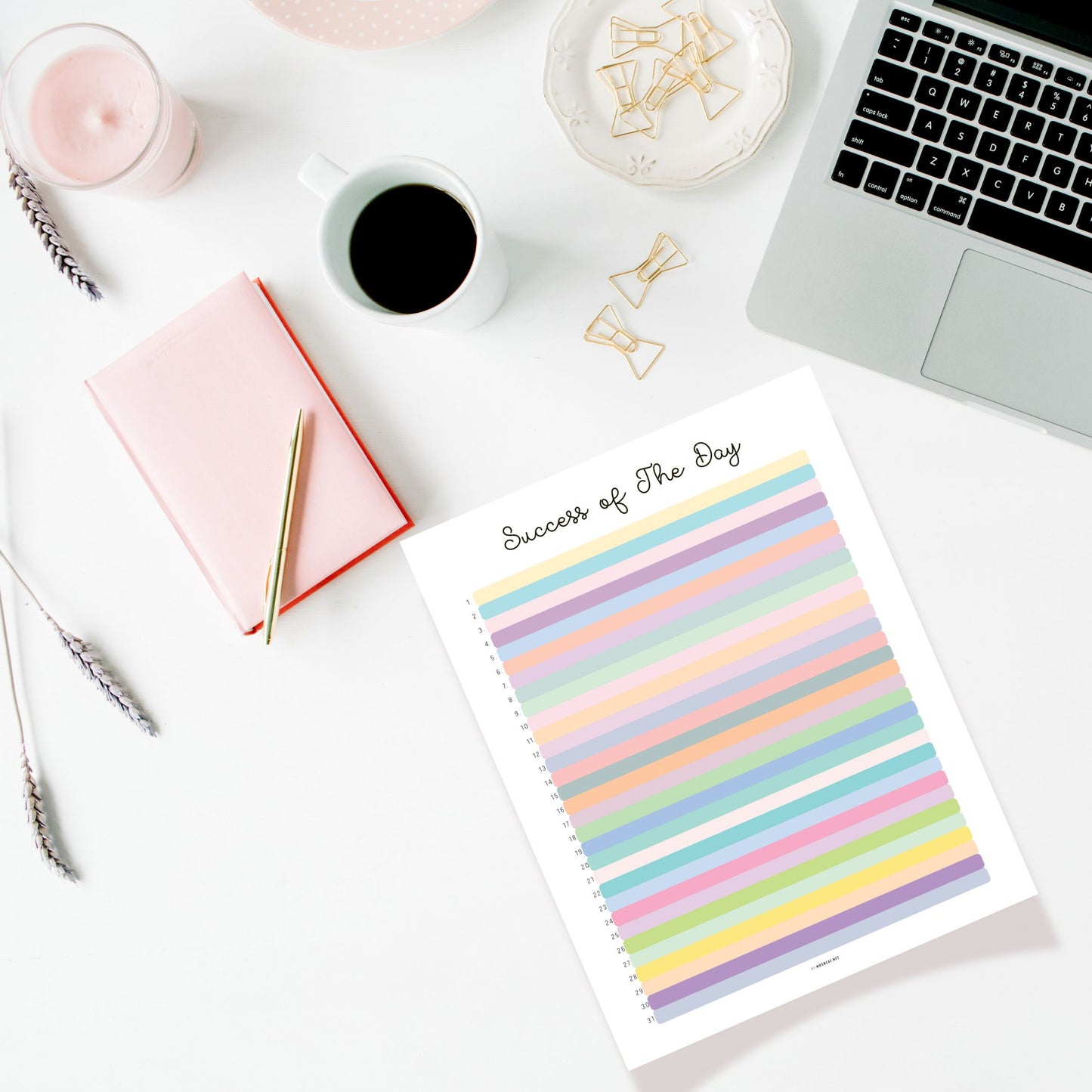 Success of The Day Printable Journal Page - M518