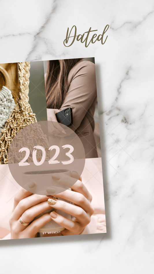 Brown Expresso Dashboard Planner