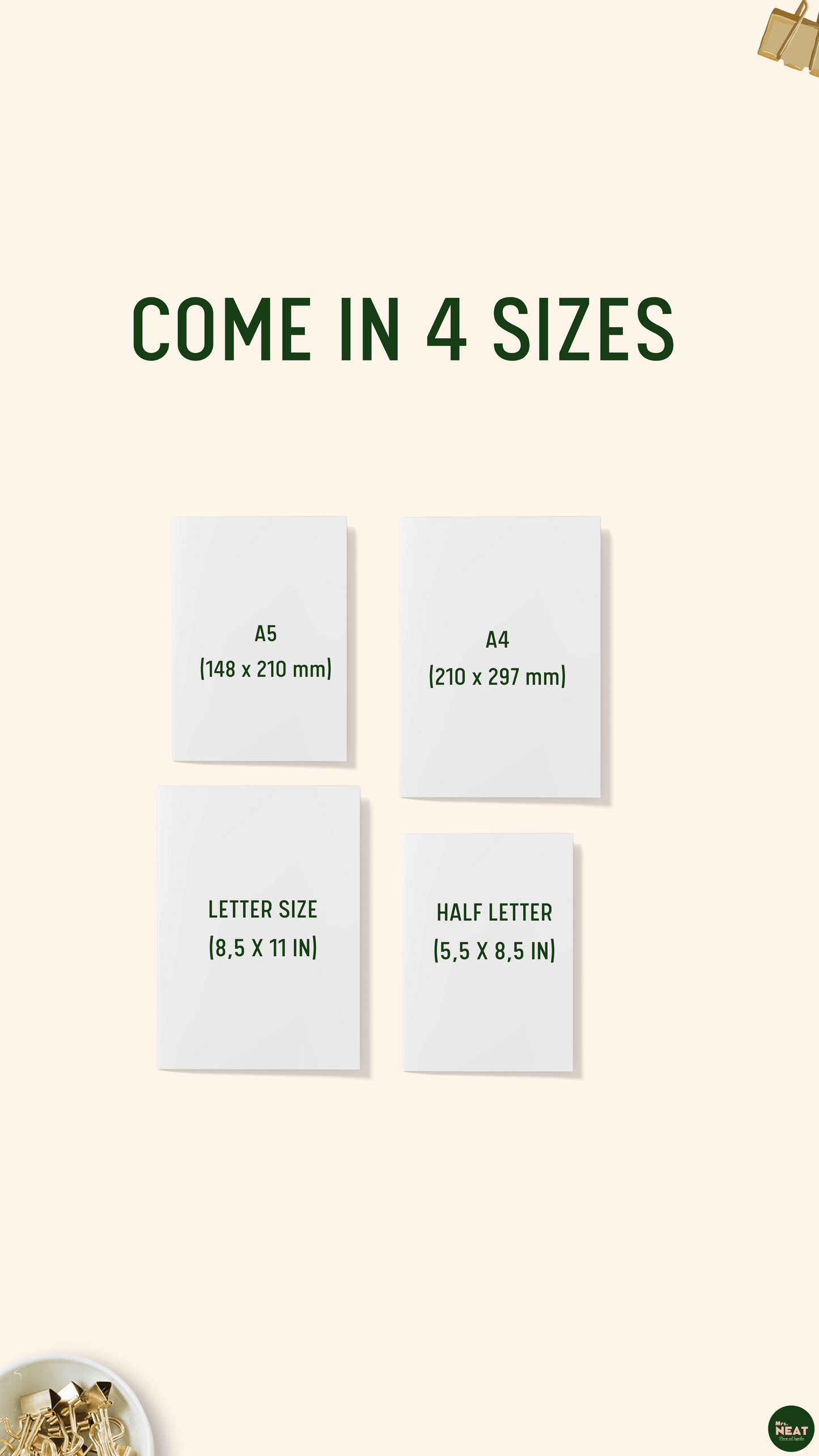 5 Year Goal Planner - M170