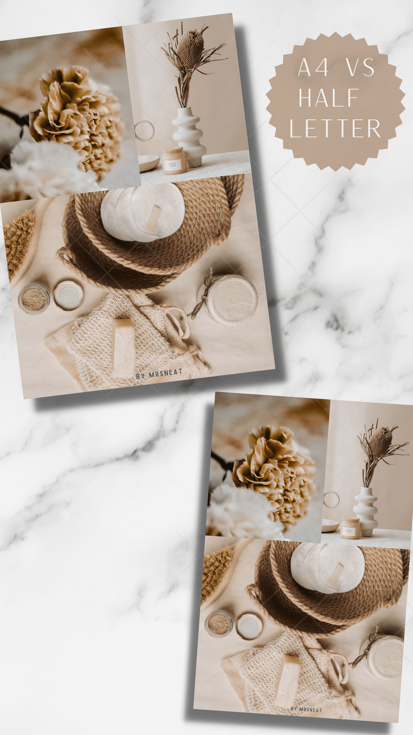 Cozy Cinnamon Planner Dashboard