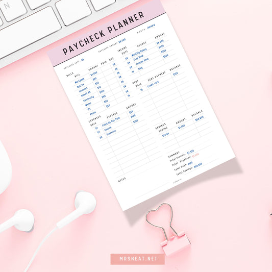 The Ultimate Monthly Budget Planner Printable for Effective Money Management