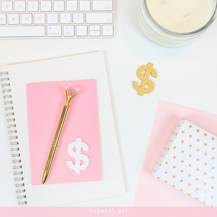 How to Use a Monthly Finance Printable – mrsneat