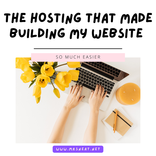 The Hosting That Made Building My Website So Much Easier