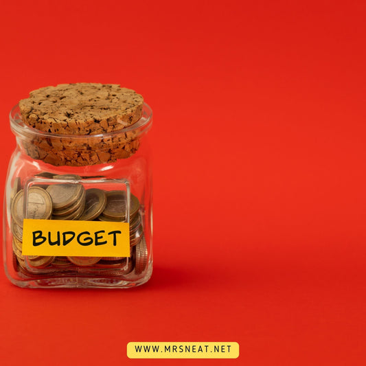 budget template for iPad and paper