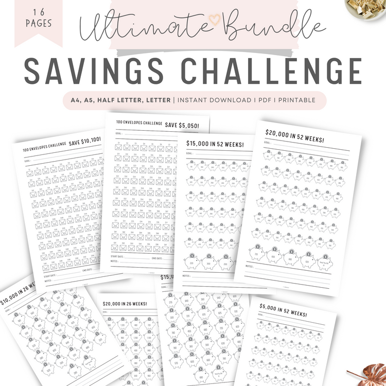 Ultimate Bundle Money Saving Challenge