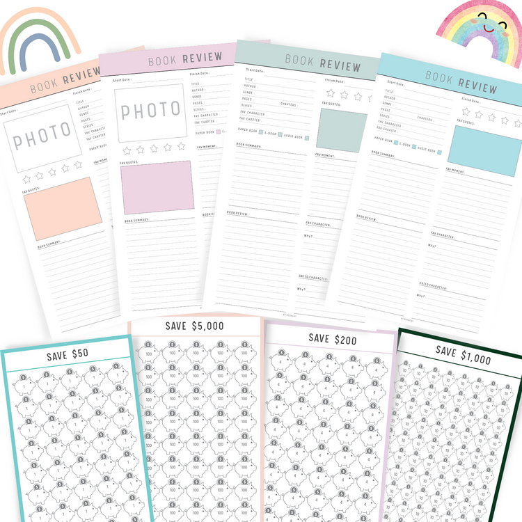 Colorful Planners Collection - mrsneat