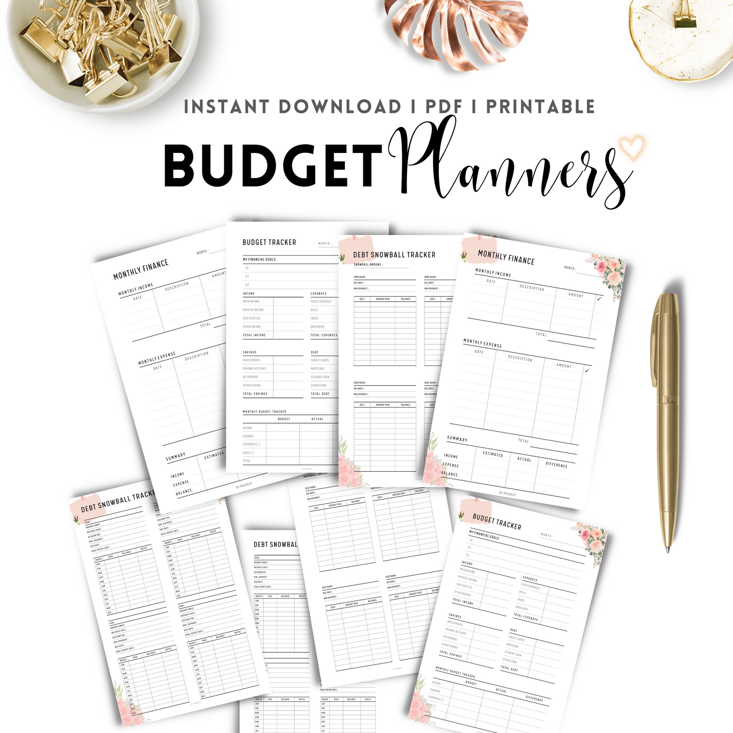 Budget Planner - mrsneat.net