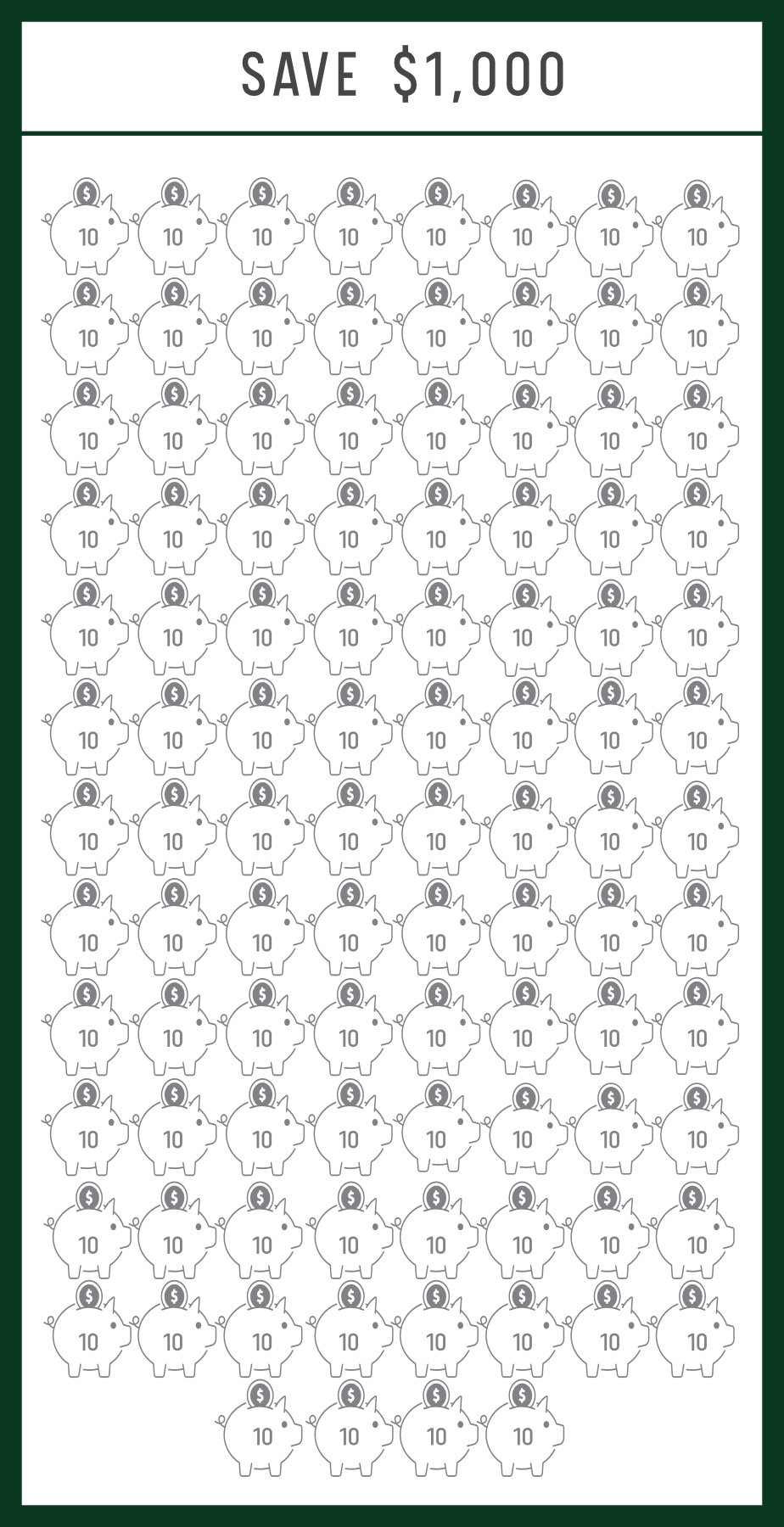 A6 Saving Challenge, A6 Saving Printable, Mini Saving Tracker, Savings Card, Saving Tracker, Printable savings, Printable Challenge, Mini Savings Card, Savings Bundle, Budget Tracker, Budget Binder, Cash Stuffing Page, 9 versions