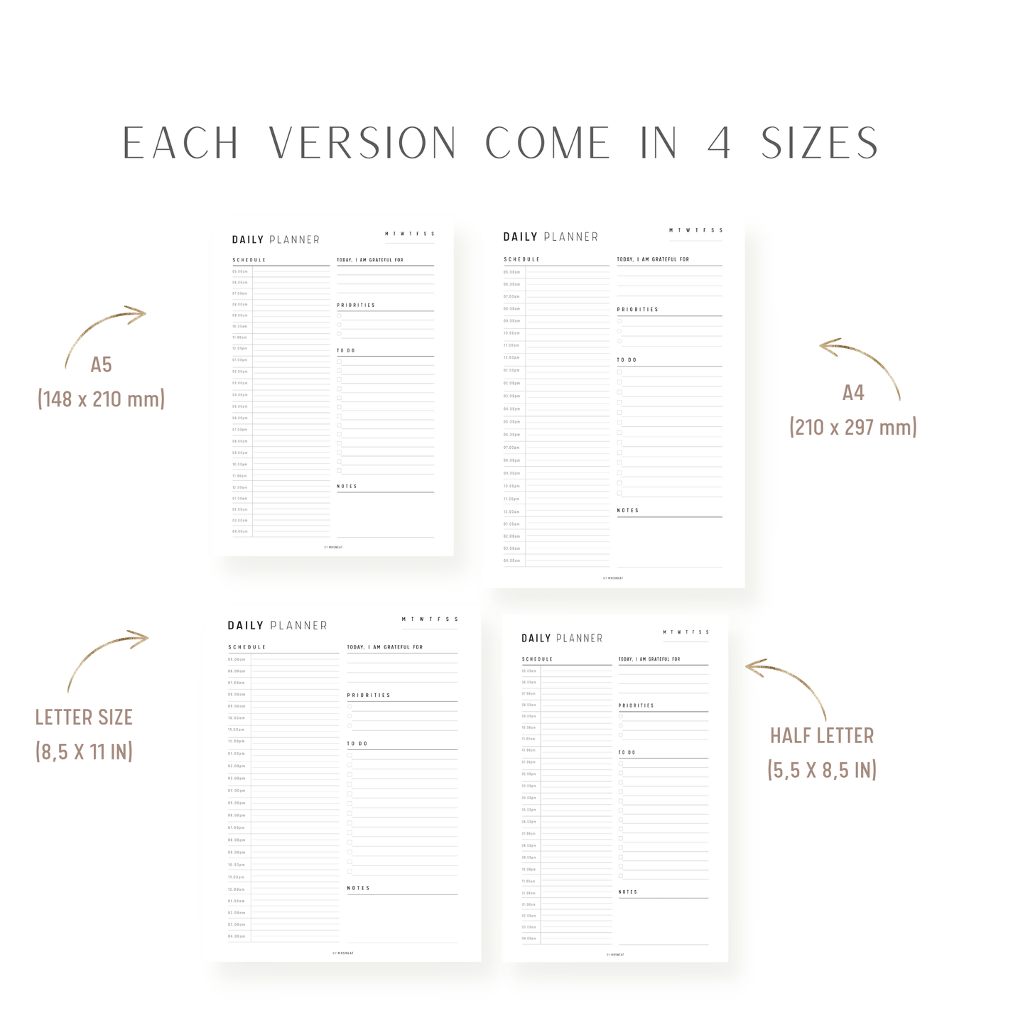 24 Hour Daily Planner Template M201 Mrsneat 24-hour-daily-planner-template-m201-mrsneat