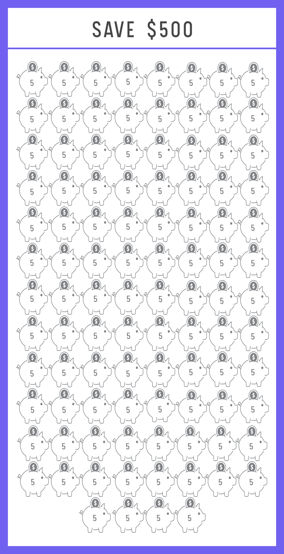 A6 Saving Challenge, A6 Saving Printable, Mini Saving Tracker, Savings Card, Saving Tracker, Printable savings, Printable Challenge, Mini Savings Card, Savings Bundle, Budget Tracker, Budget Binder, Cash Stuffing Page, 9 versions