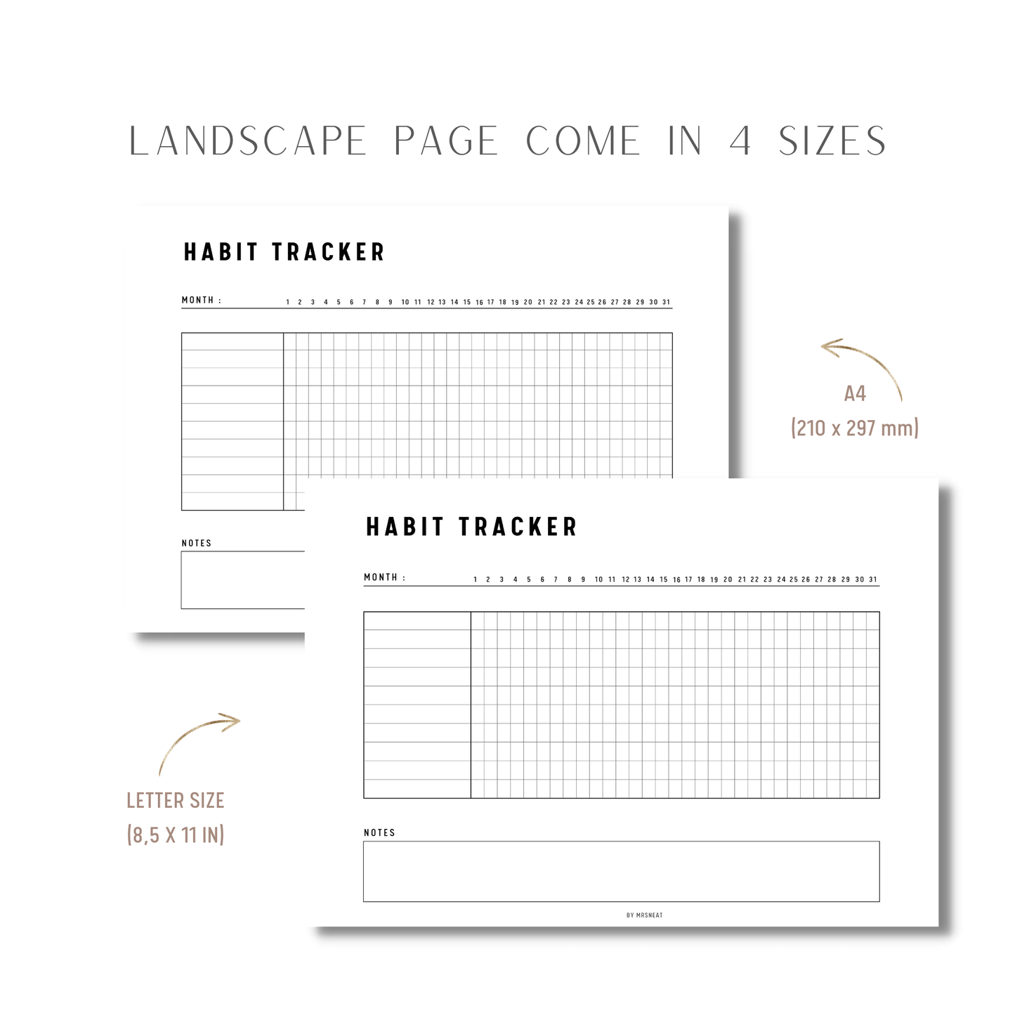 Ultimate Habit Tracker Bundle