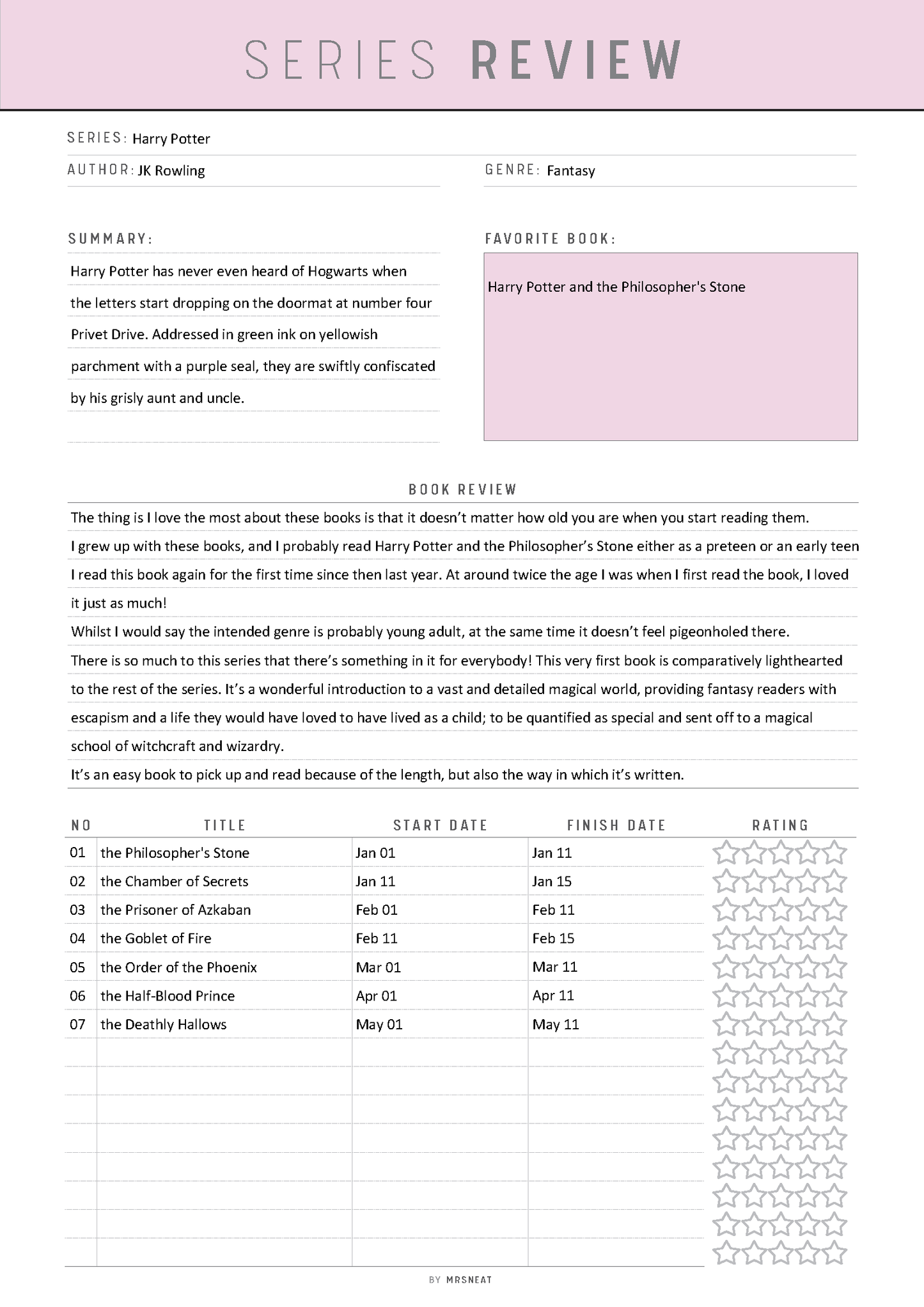 FILLABLE Book Series Review Template, PRINTABLE: 2 versions, 5 colors (PDF), Book Series Review, Series Template, Series Printable, Book Review Template, Book Review Planner, Book Printable, Review Printable, Review Template, Book Review Page, Printable Planner, Book Series Page, Book Series Planner, Colorful Book Series review Printable