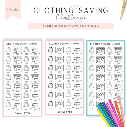 New Clothes Saving Challenge A6