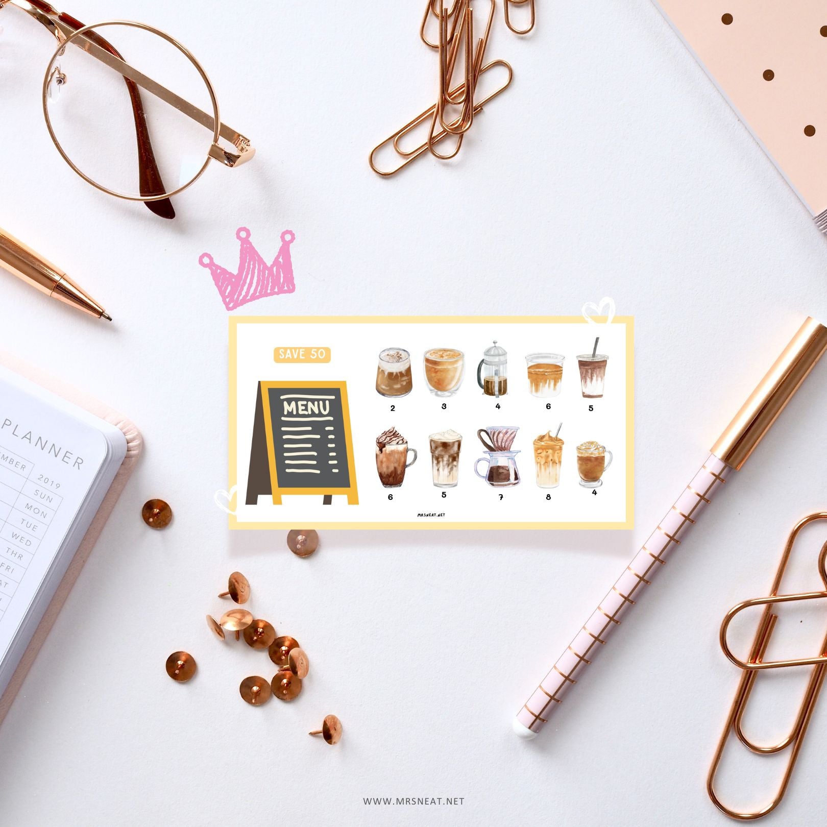 Coffee Fund Savings Challenge, Tiny Mini Savings Challenge, 2 Challenges, A6, Printable, Digital Download, Budget Tracker, Savings Tracker, Money Tracker, Fun Mini Game, Cash Stuffing, Low Income Savings Challenge, Low income budget tracker