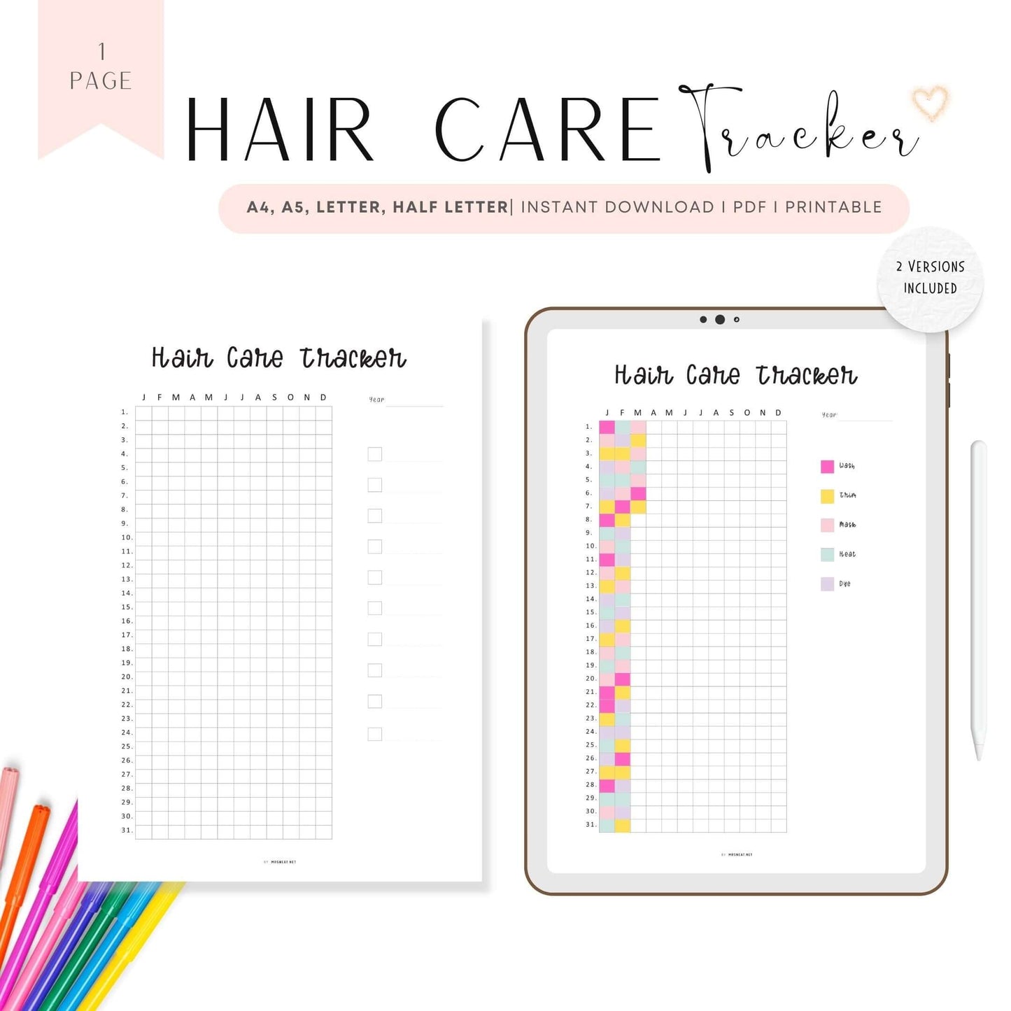 Hair Care Tracker - M350