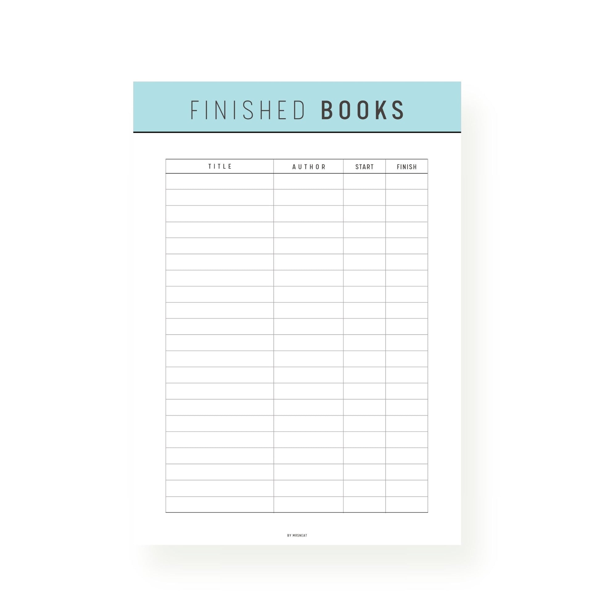 Blue Book Complete List Printable