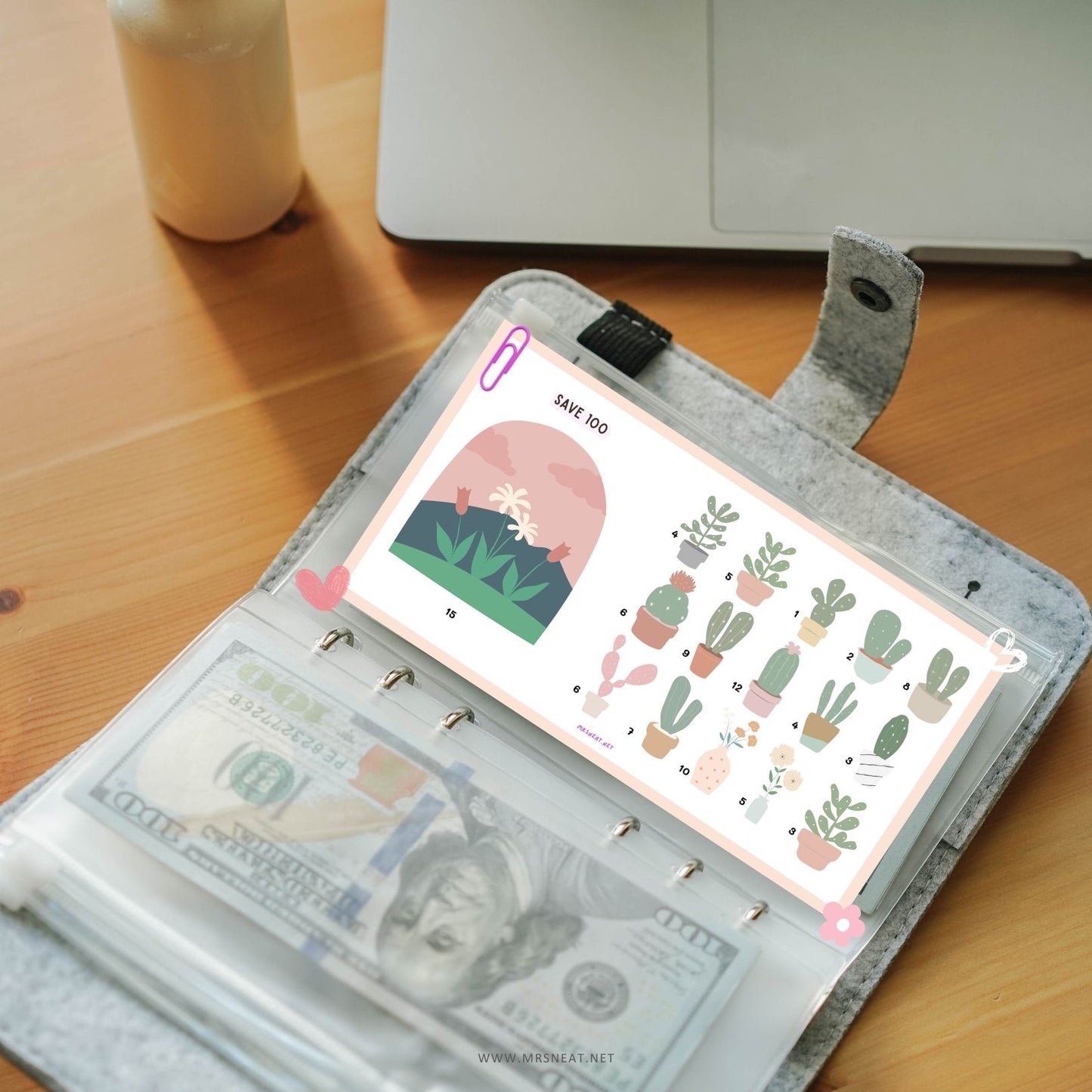 Furniture Savings Challenge, 2 Challenges, A6, Digital Download, Printable, Budget Tracker, Savings Tracker, Money Tracker, Cash Stuffing, Low income savings challenge, Low income budget tracker