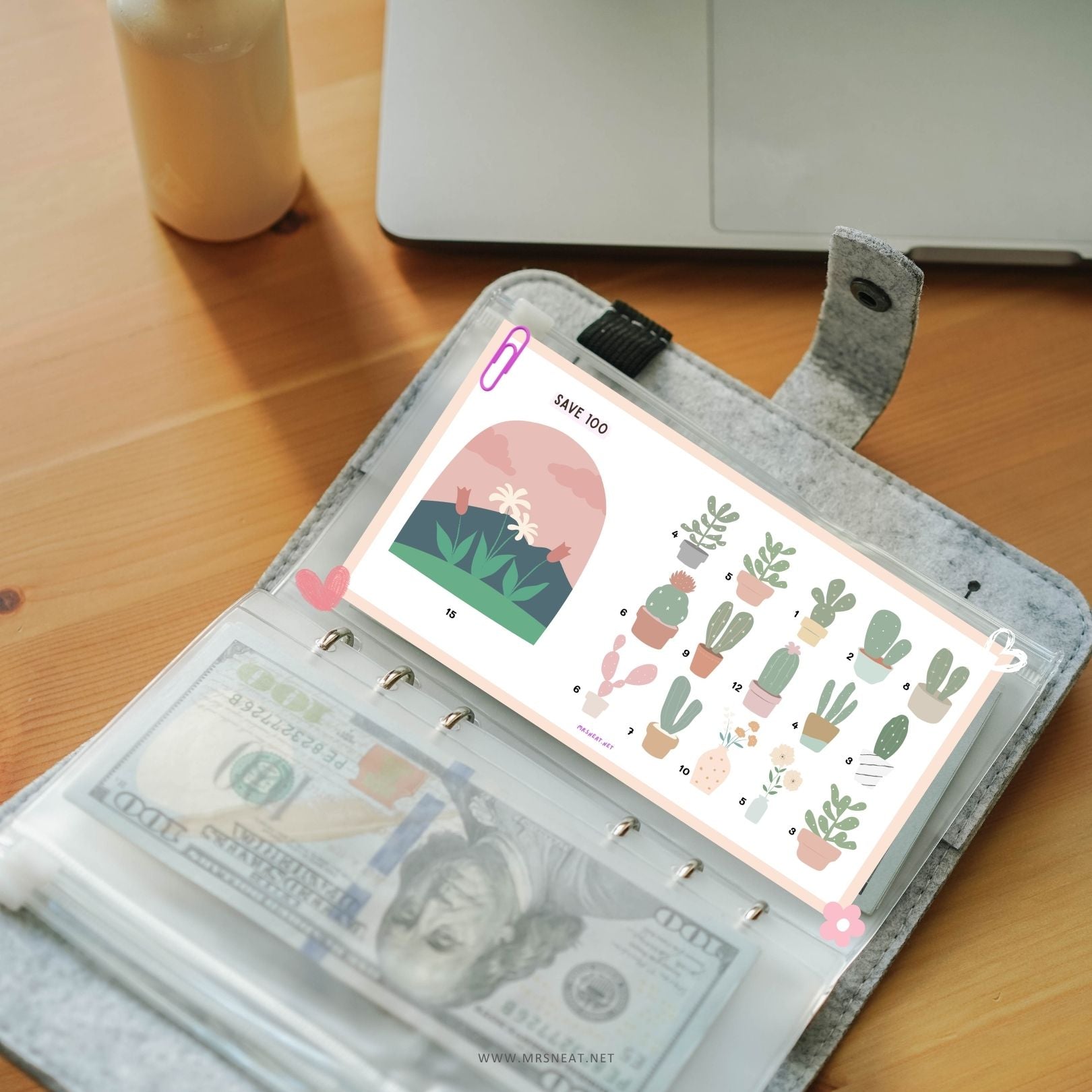 Furniture Savings Challenge, 2 Challenges, A6, Digital Download, Printable, Budget Tracker, Savings Tracker, Money Tracker, Cash Stuffing, Low income savings challenge, Low income budget tracker