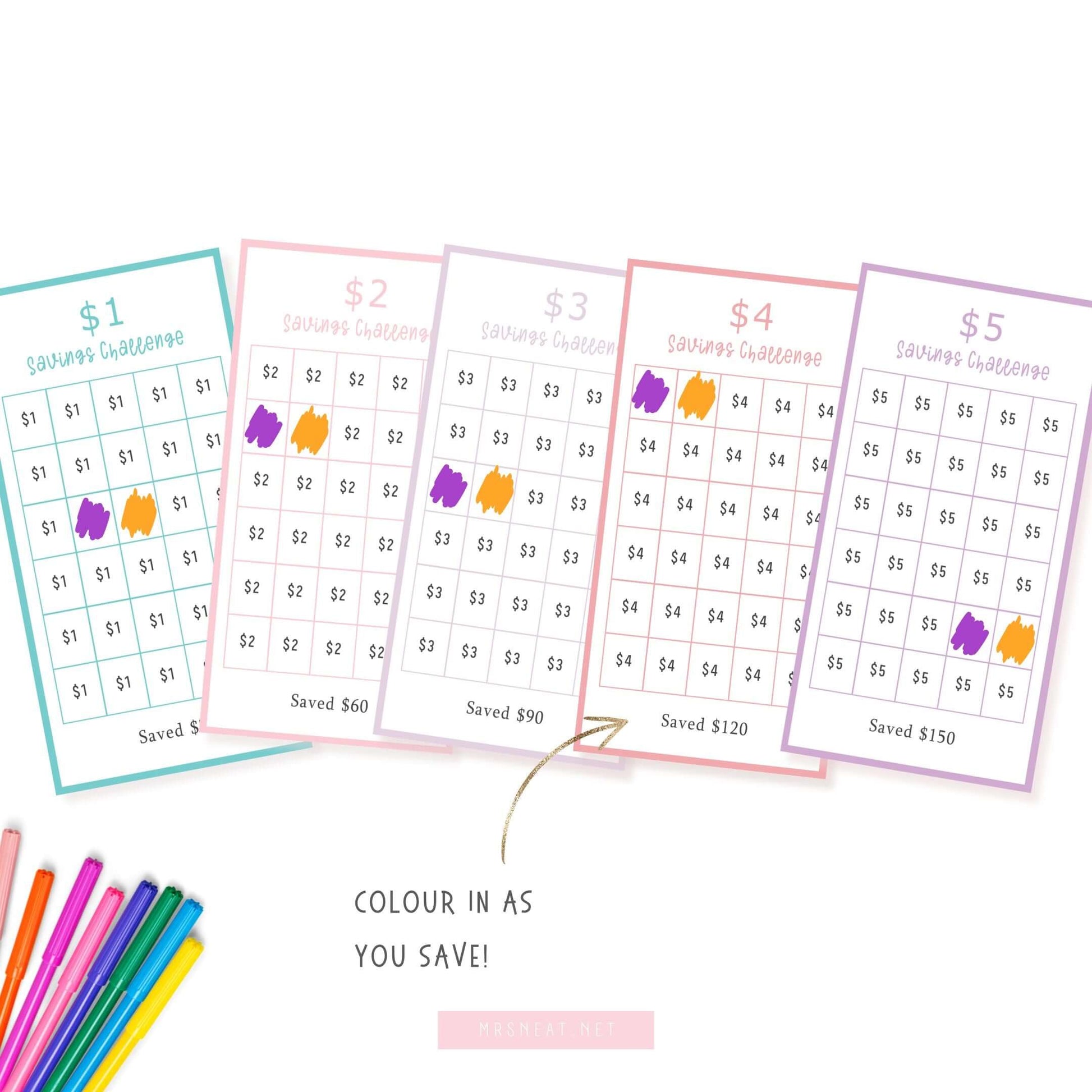 low-income-mini-savings-challenge-mrsneat for Low Income Savings Challenge Printable Pdf Free Low Income Mini Savings Challenge – mrsneat for Low Income Savings Challenge Printable Pdf Free