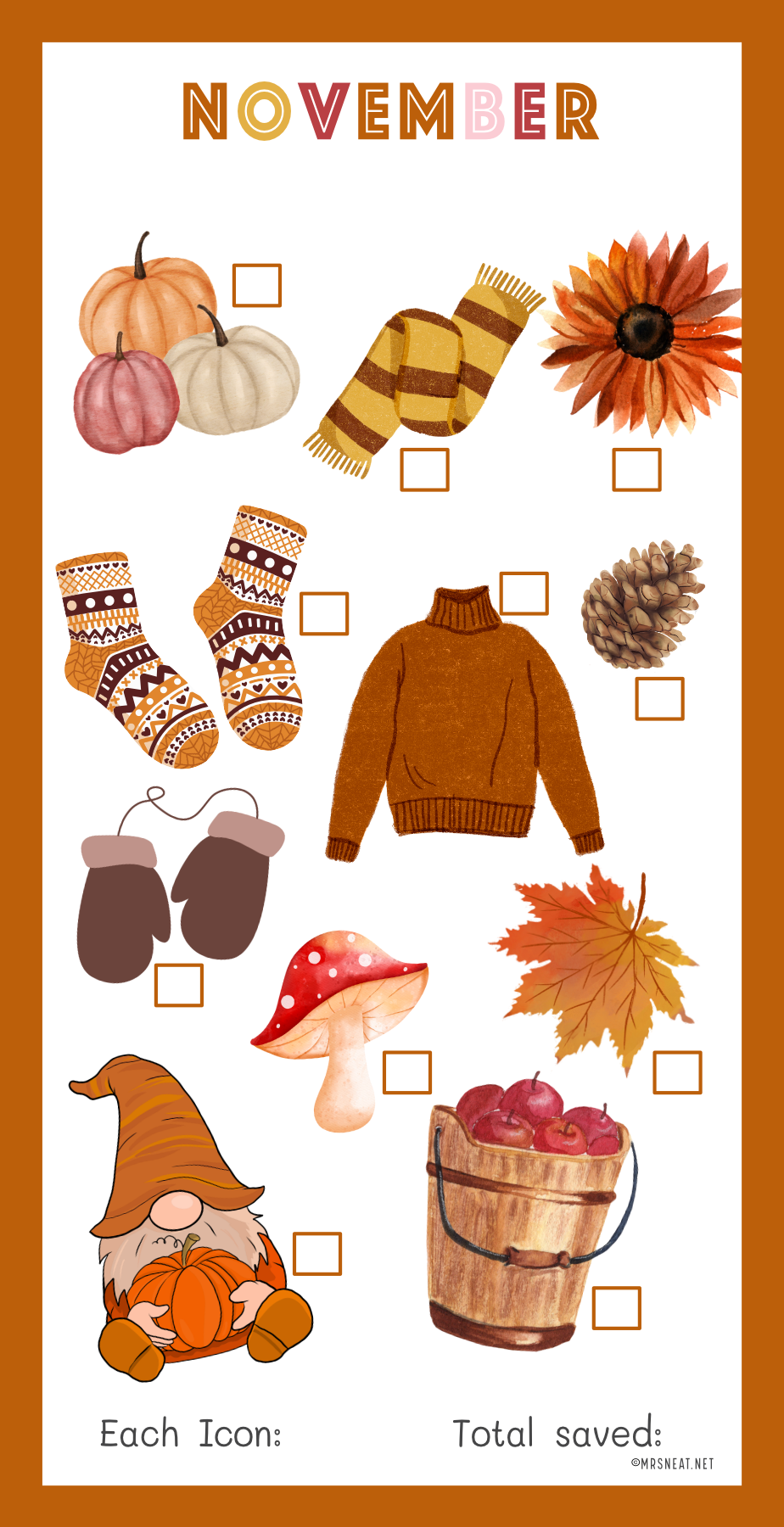 12 Months Savings Challenge Printable for Cash Stuffing, Mini Savings Challenges, A6 Money Tracker, Monthly Budgeting, Low Income Savings, Fit A6 size, Blank amount