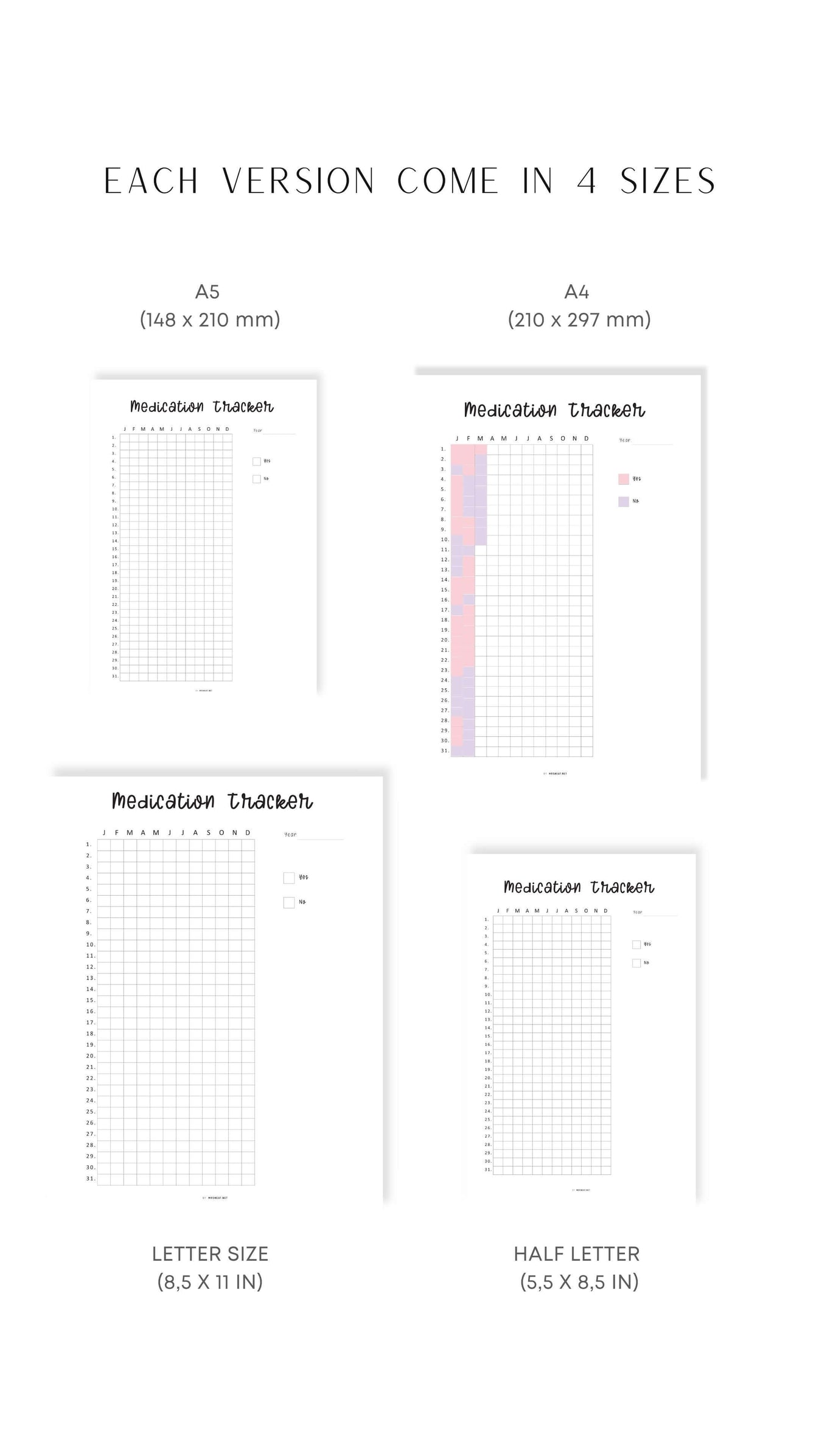 Medication Log Template Printable – mrsneat