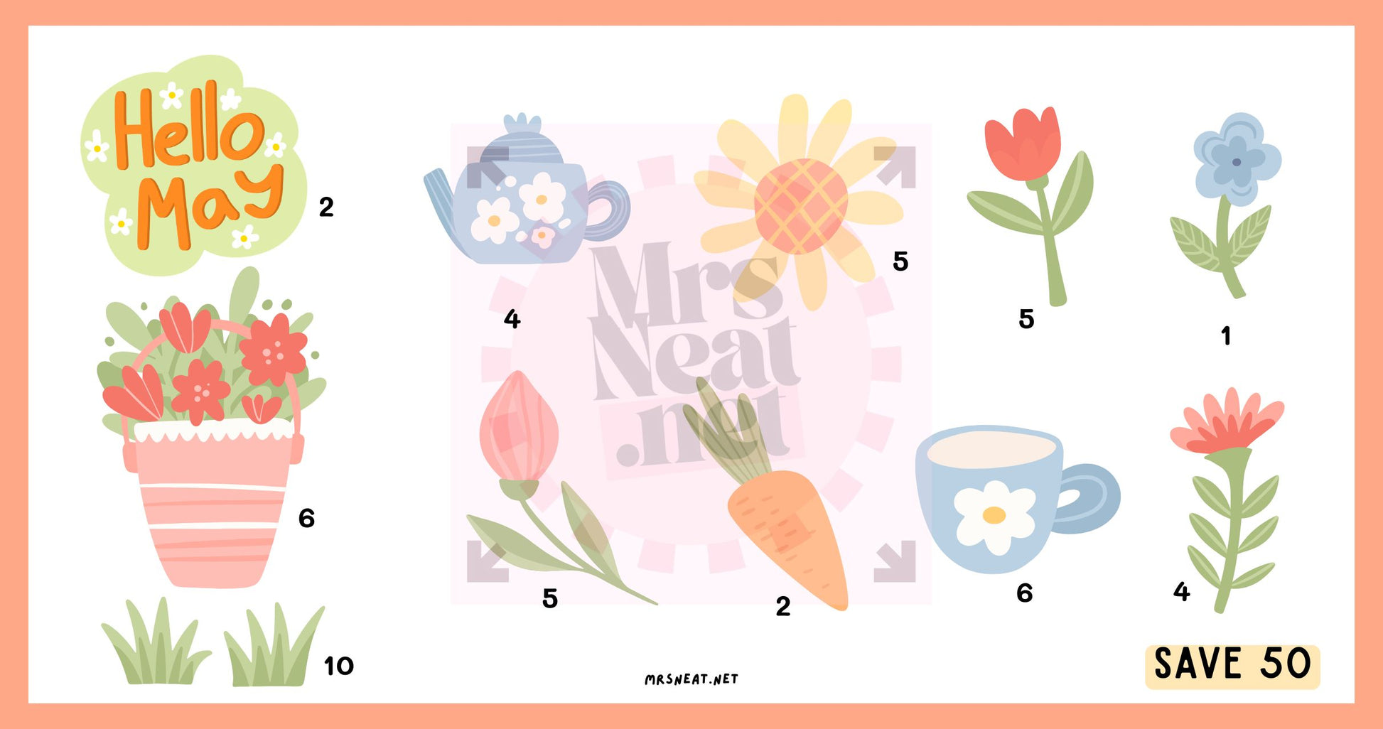 Spring Savings Challenge, Tiny Mini Savings Challenge, Printable, Digital Download, 2 Challenges, A6, Budget Tracker, Savings Tracker, Money Tracker, Money Game, Low Income Savings Challenge, Low Income Budget Tracker, Cash Stuffing