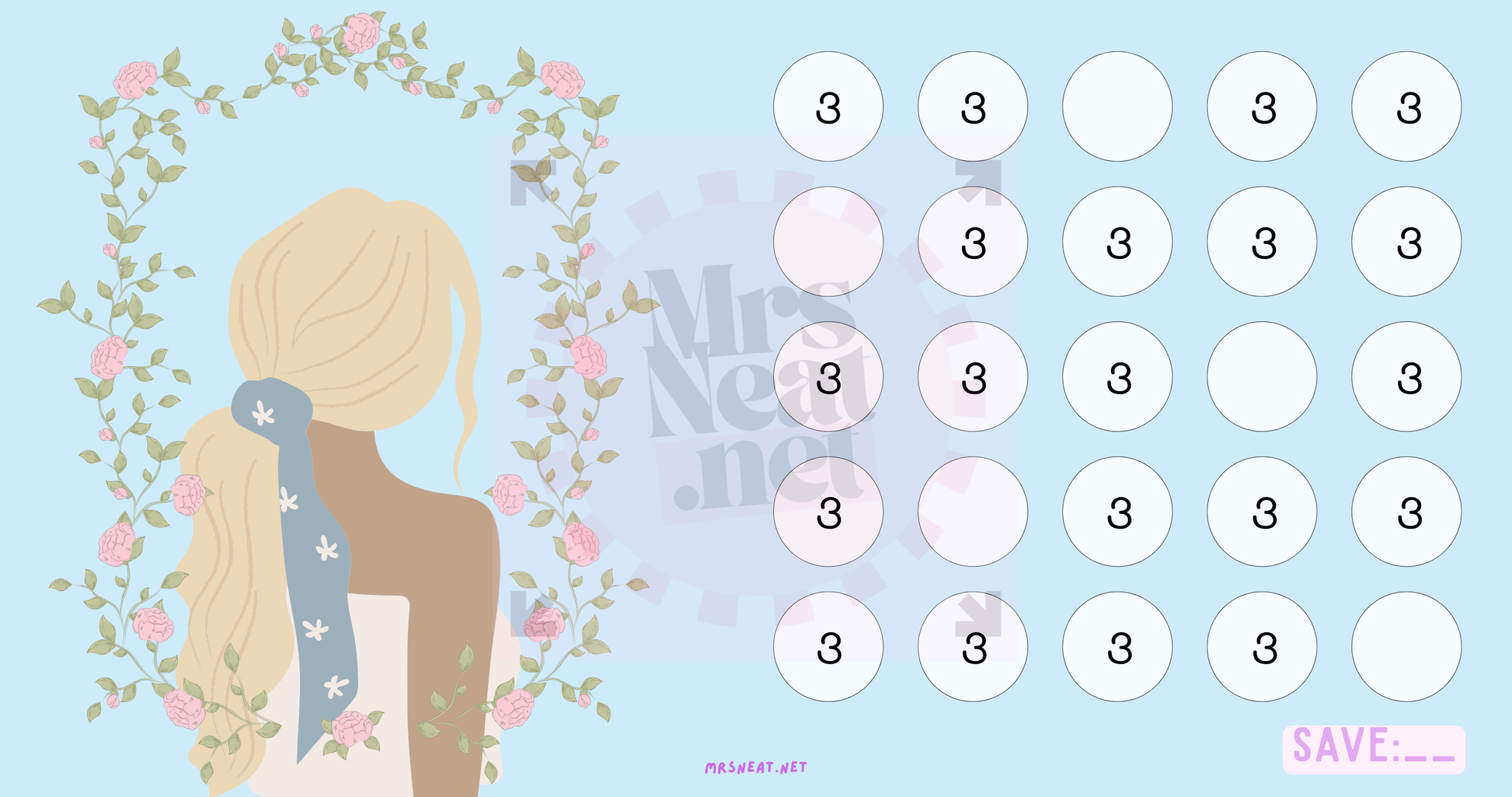 The Girl Savings Challenge, Tiny Mini Savings Challenge, A6, Printable, Digital Download, Budget Tracker, Savings Tracker, Money Tracker, Fun Mini Savings, Cash Stuffing
