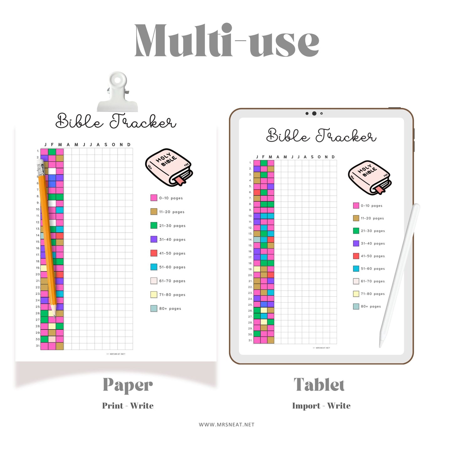 Bible Tracker, PRINTABLE Journal Page, Bible Reading Tracker, Bible Study, Scripture Reading Log, Bible Studies, Prayer Journal Page