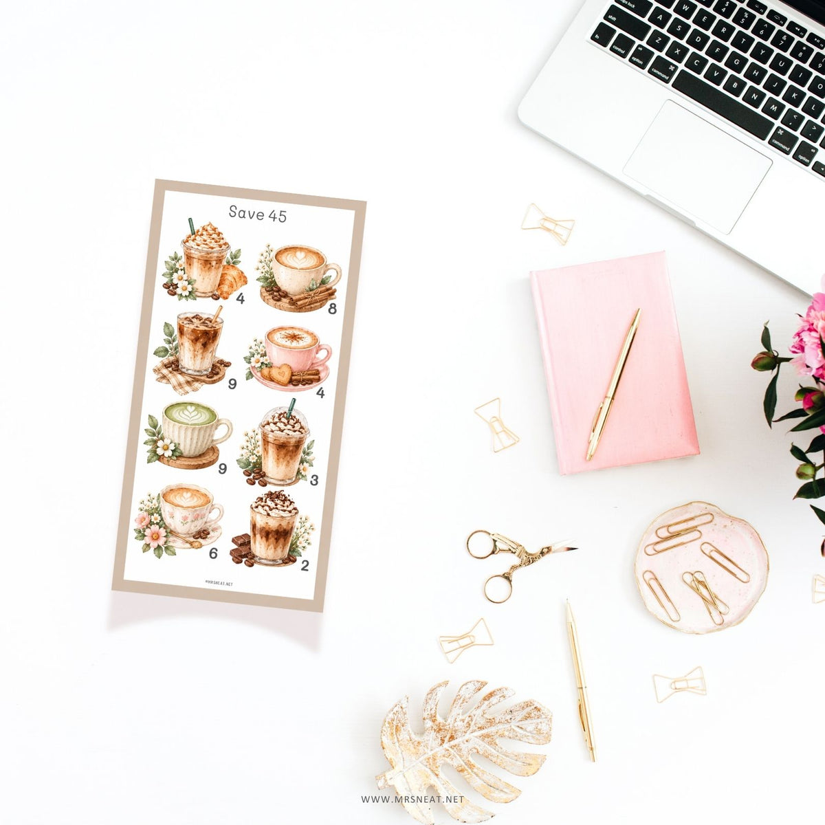 Budget savings challenge bundle for planners binders and cash stuffing