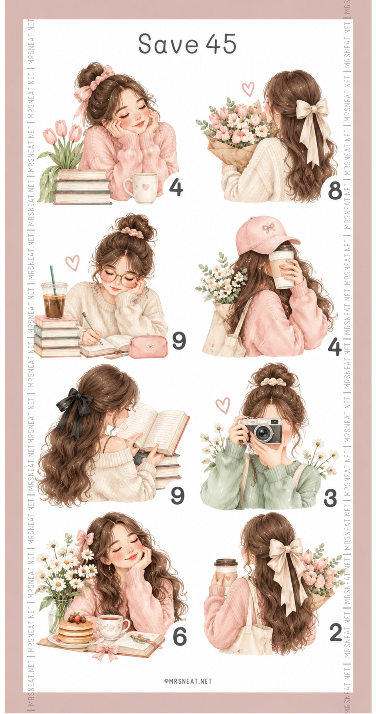 Cute money saving challenges for budgeting and reaching financial goals