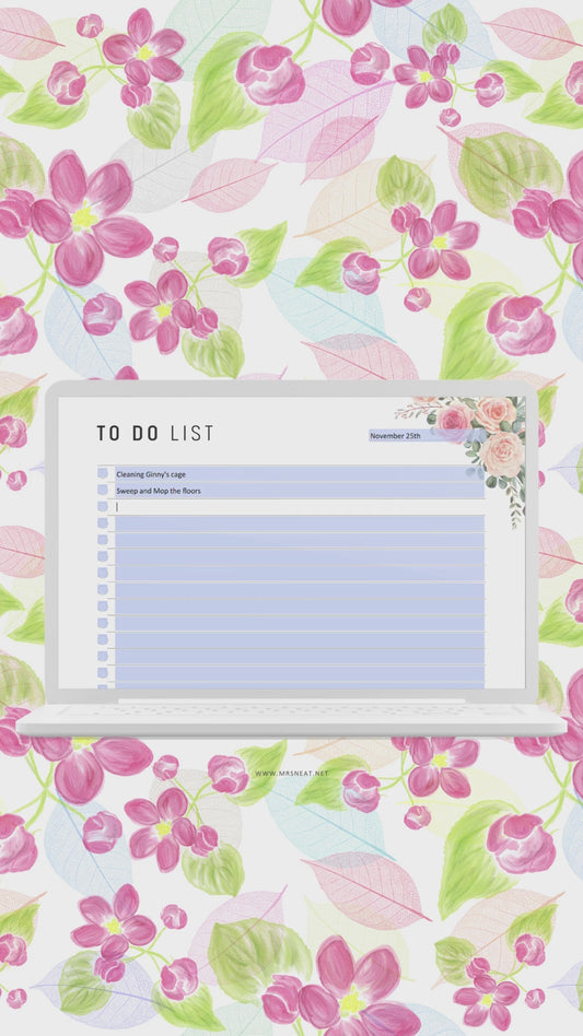 Simple To Do List Planner Printable
