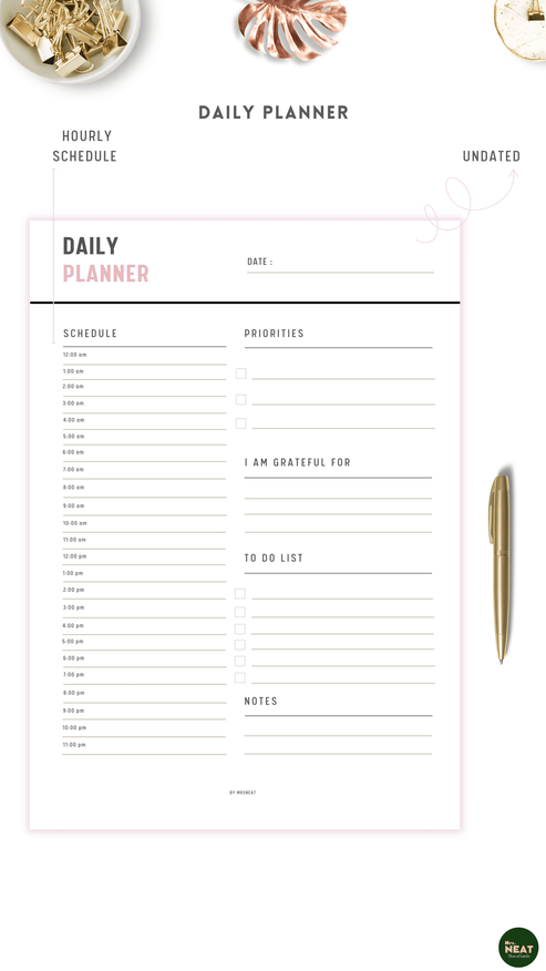 Planner Bundle Printable – mrsneat