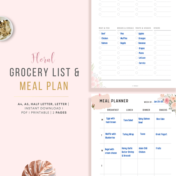 Meal Planner Printable
